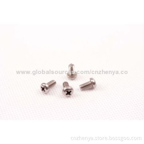 Stainless Steel Pan Head Machine Screws, DIN, GB, ASTM, JIS3 Marks